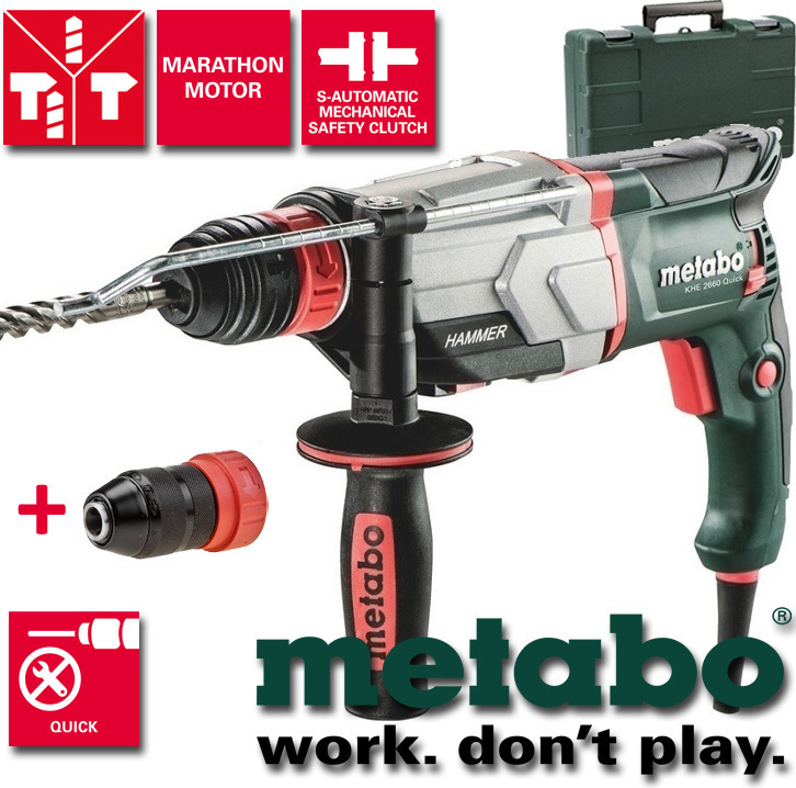 Metabo KHE 2660 Quick Κρουστικό Σκαπτικό Πιστολέτο Ρεύματος 850W - Image 3