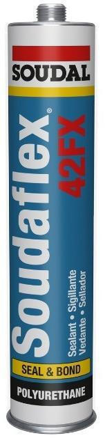 Soudal Σφραγιστική Σιλικόνη Πολυουρεθάνης Μαύρη 300ml