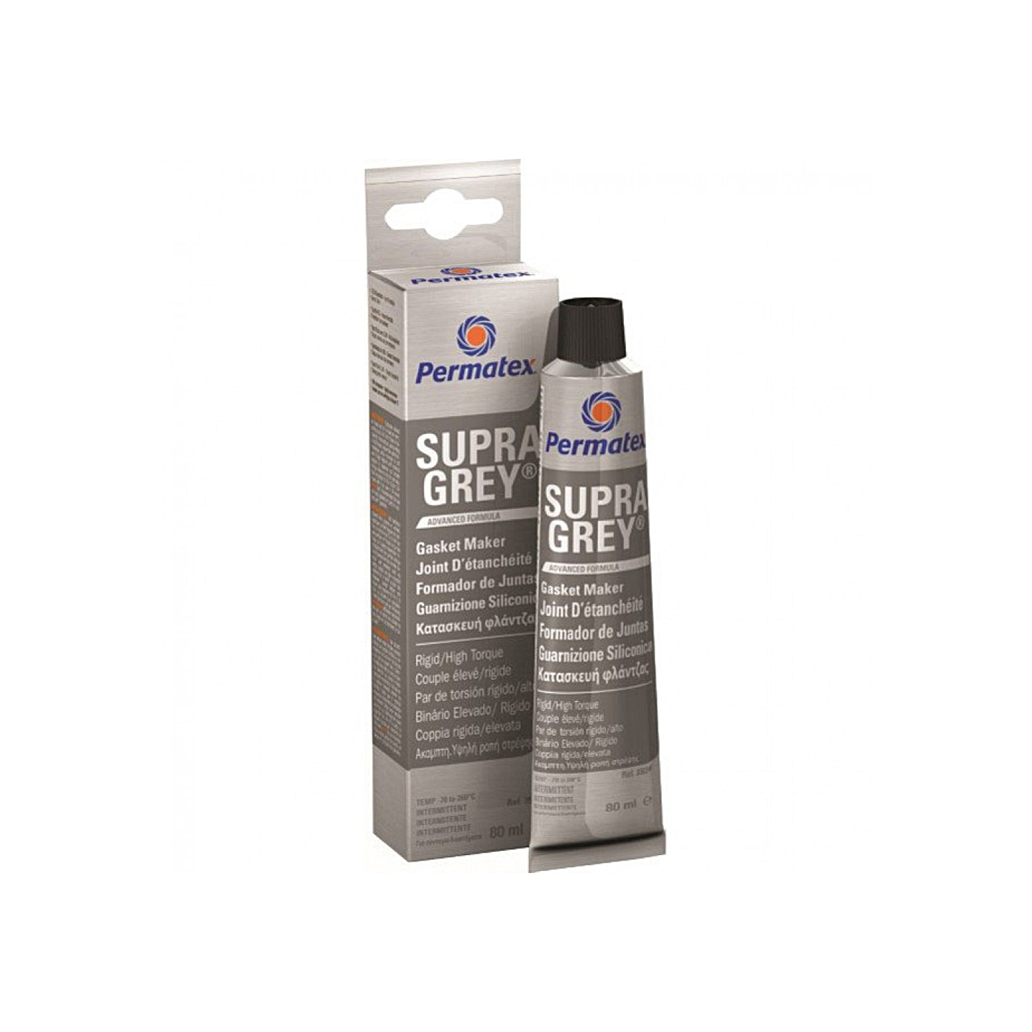 Permatex Supra Φλαντζόκολλα Γκρι 80ml