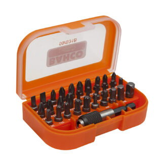 Bahco Σετ 31 Μύτες Κατσαβιδιού Ίσιο / Σταυρός / Torx / Allen / Αστέρι Σετ Αντάπτορας 59/S31B