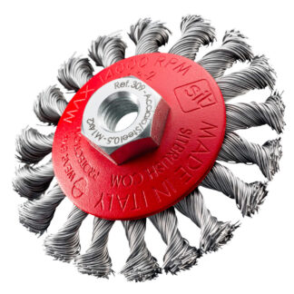 Sit 315 Συρματόβουρτσα OVAL στριφτη για Γωνιακό Τροχό 120mm Μ14