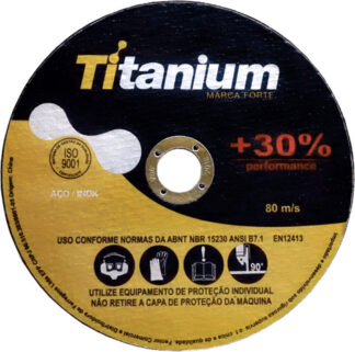Titanium 40000273 Δίσκος Κοπής Μέταλλο INOX 125mm