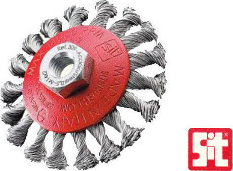 Sit 309 Συρματόβουρτσα OVAL στριφτη  για Γωνιακό Τροχό 95mm Μ14