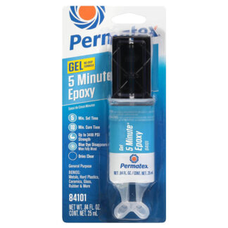 Permatex 84101 Perma Poxy Εποξική Κατασκευαστική Κόλλα 2 Συστατικών Διάφανη 50ml